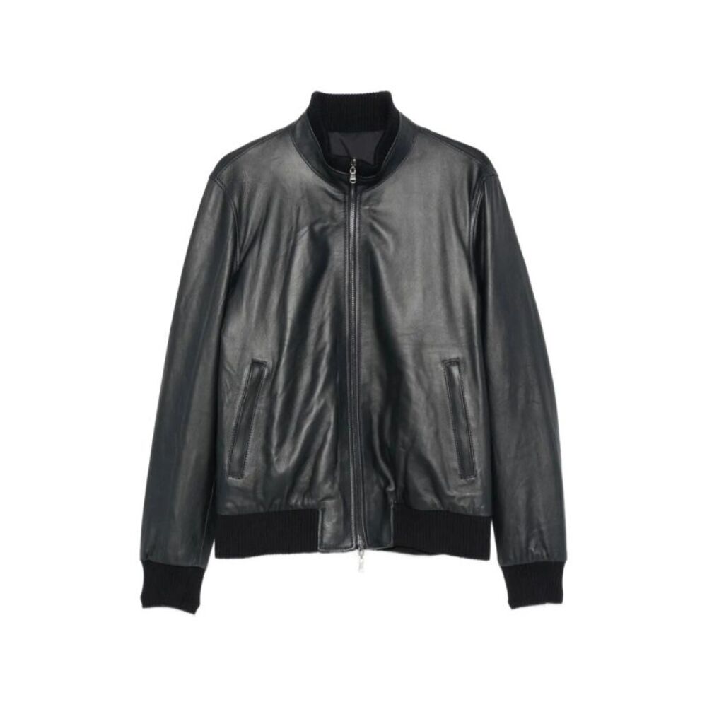 Barba Napoli Men Leather Jacket